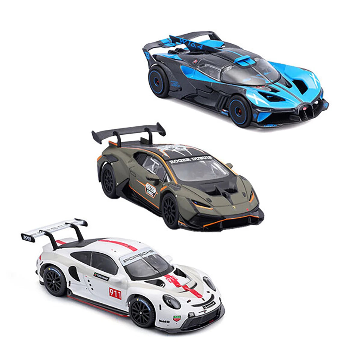 Voiture Bburago racing 1:43 (modèle aléatoire)