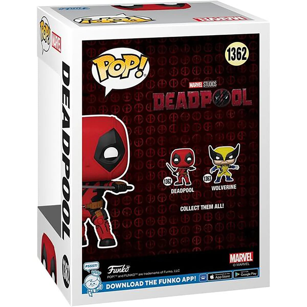 Figurine Deadpool - Marvel - Funko Pop! n°1362