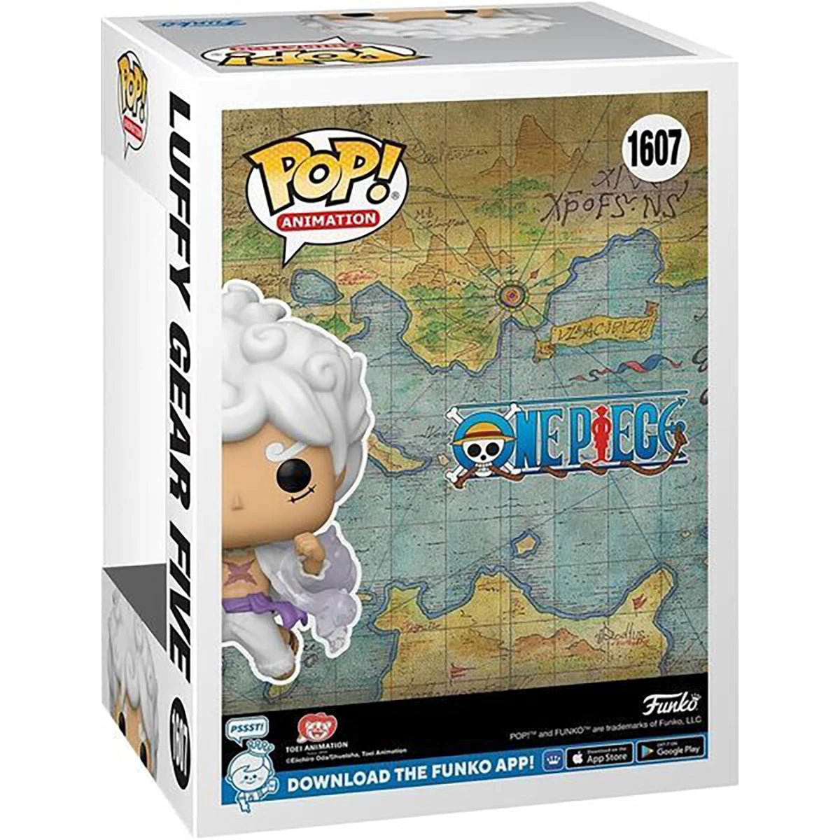 Figurine Luffy Gear 5 - One Piece - Funko Pop! n°1607