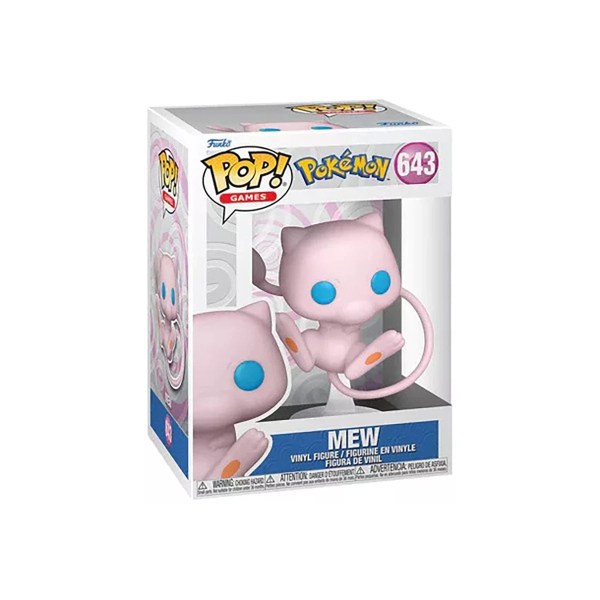 Figurine Mew - Pokémon - Funko Pop! n°643