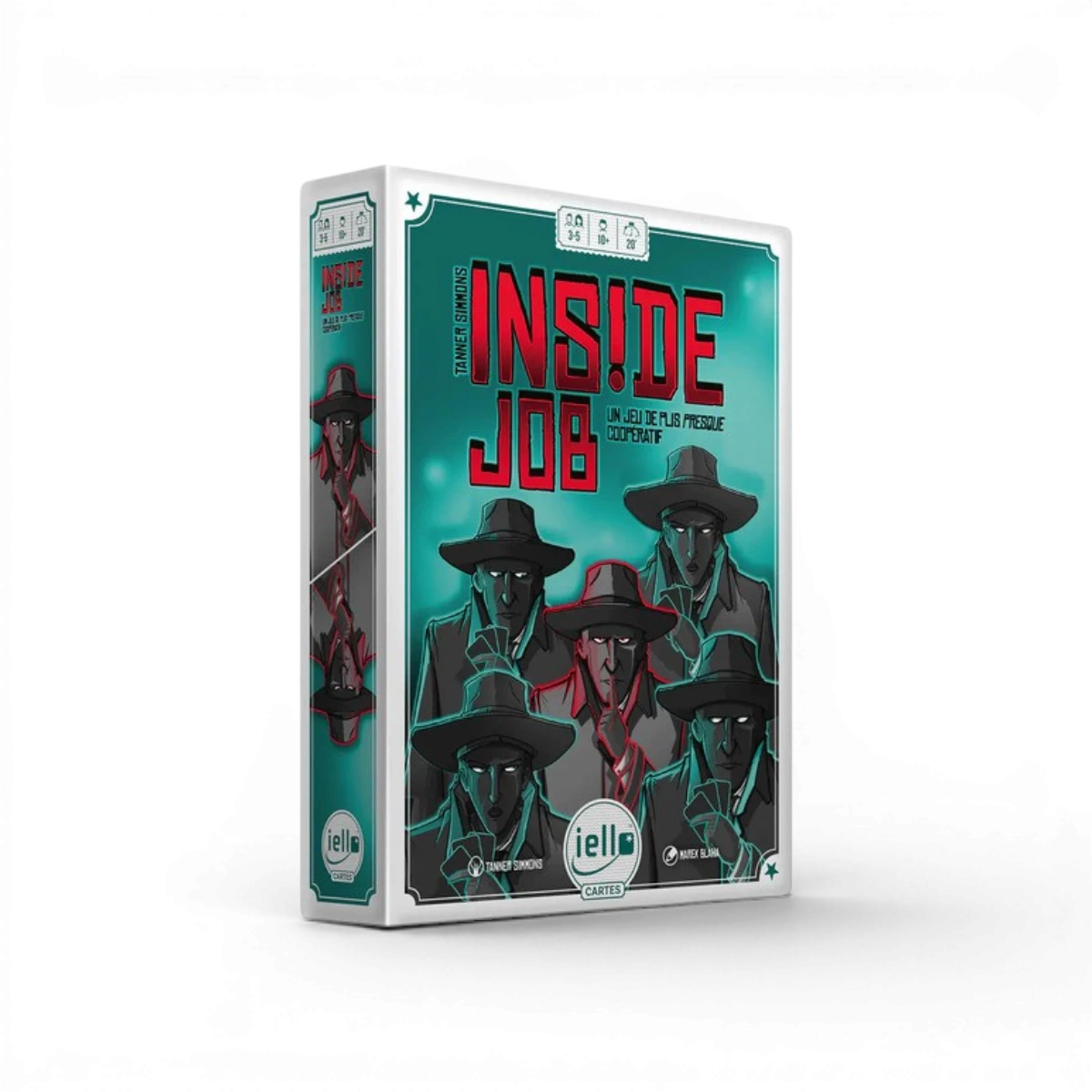 Inside Job – Jeu de cartes bluff et déduction