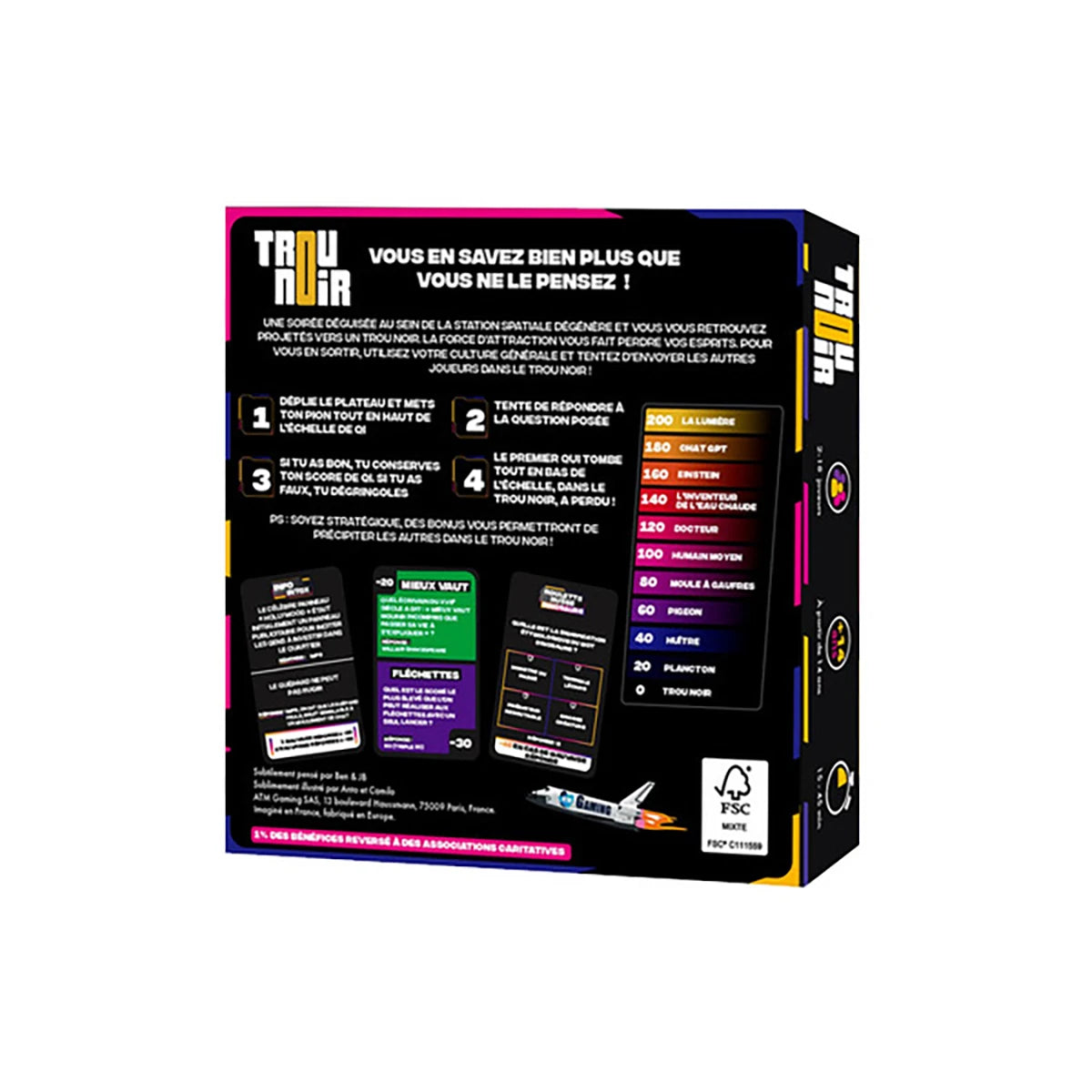 Trou Noir – Jeu d’ambiance quiz et fun