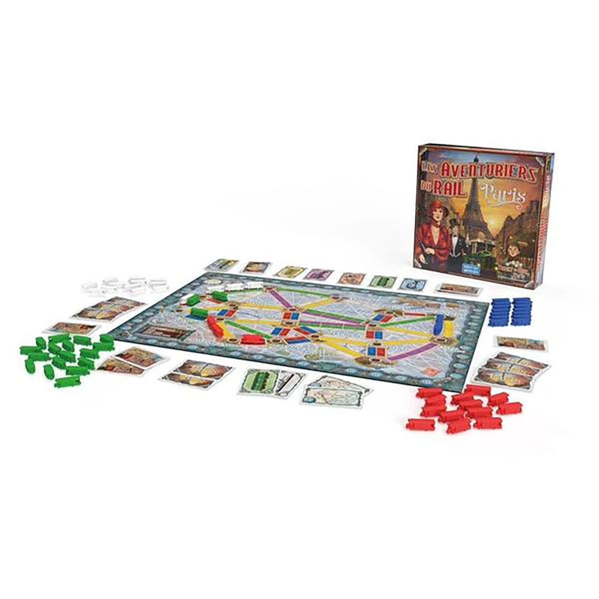 Aventuriers du Rail Paris – Jeu de stratégie parcours et famille