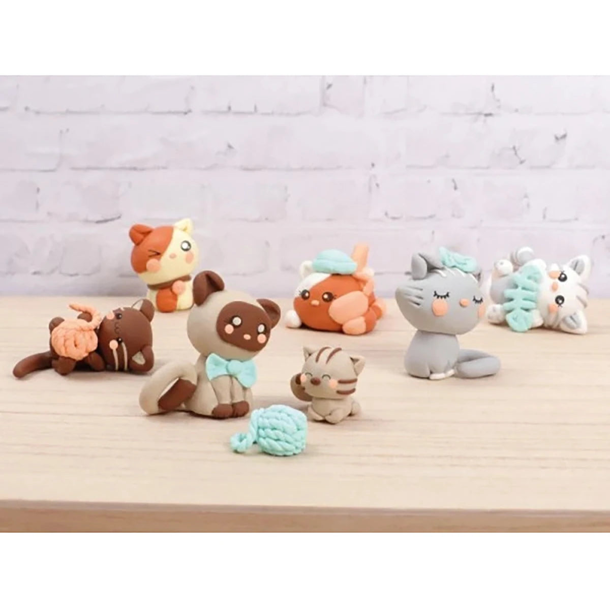 Kawaii Kitty Family – FIMO – Mallette créative