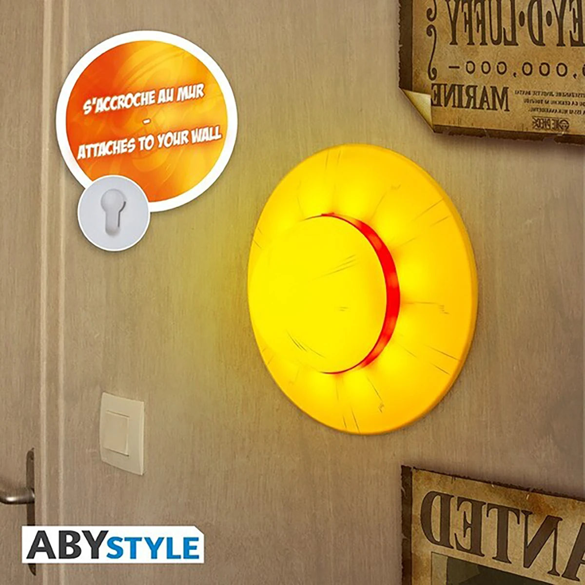Lampe chapeau de Luffy – One Piece