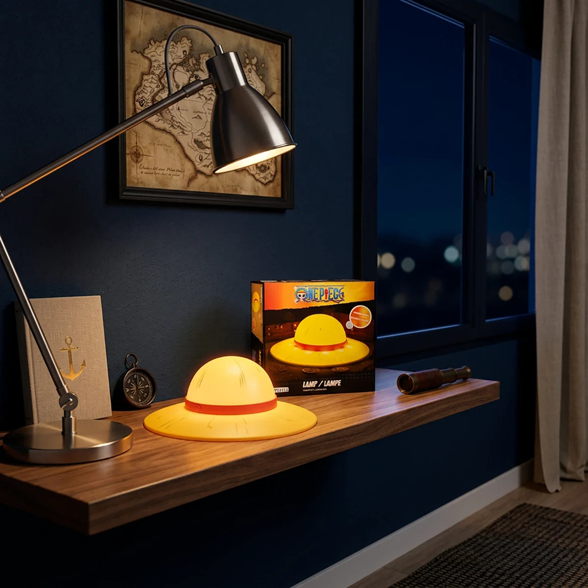 Lampe chapeau de Luffy – One Piece