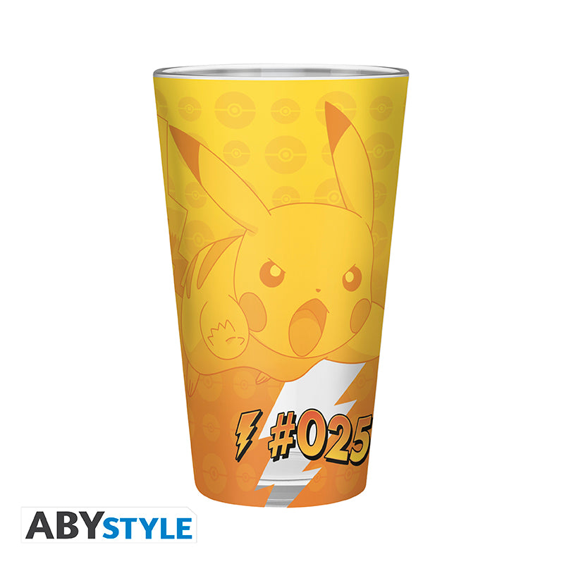 Verre XXL effet métal Pikachu 40cl – Pokémon