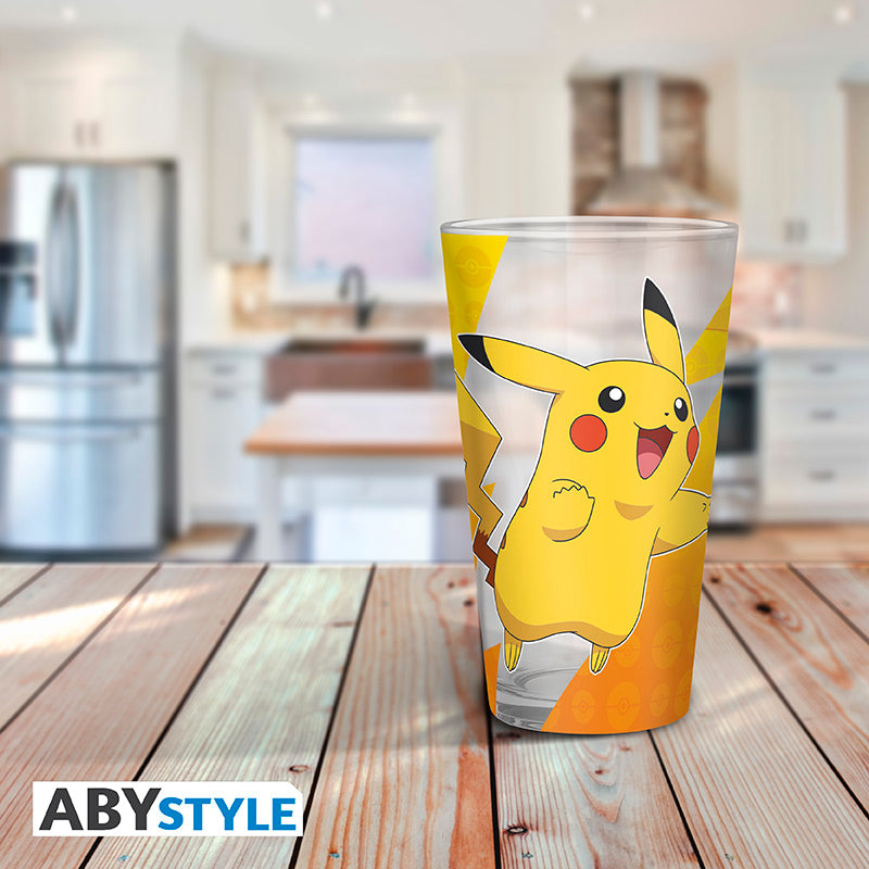 Verre XXL effet métal Pikachu 40cl – Pokémon