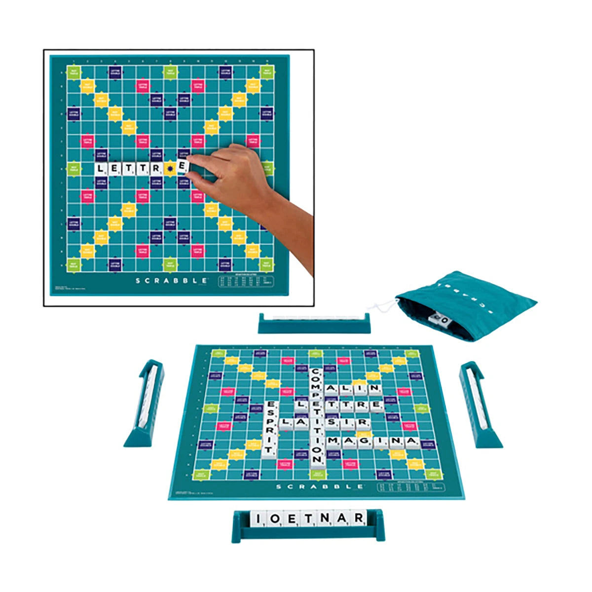 Scrabble 2 en 1 – Jeu de lettres et réflexion