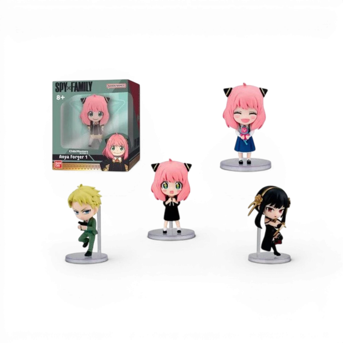 Figurine Chibi Masters - Spy × Family (8 cm)