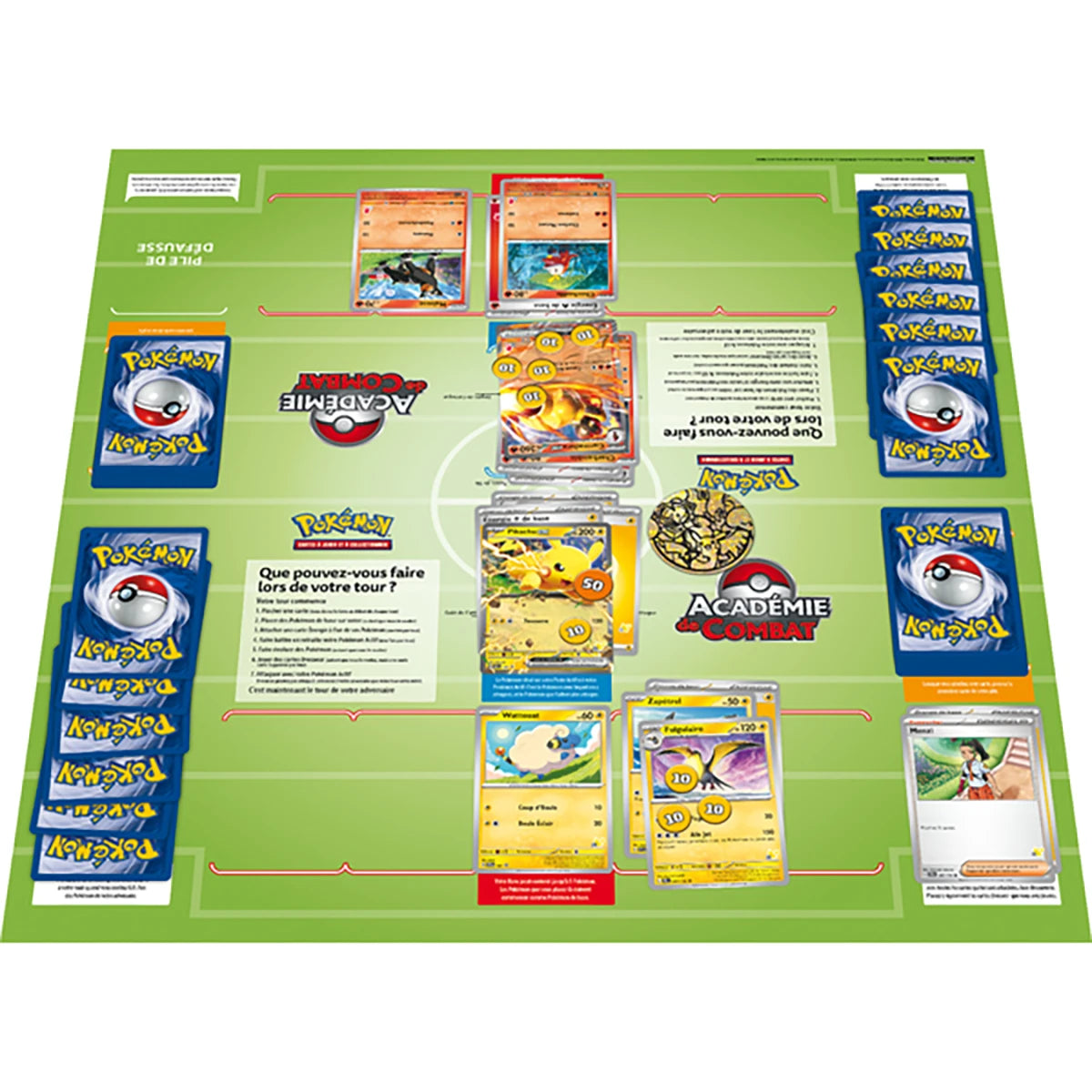 Jeu d'initiation Pokémon Académie de combat 3