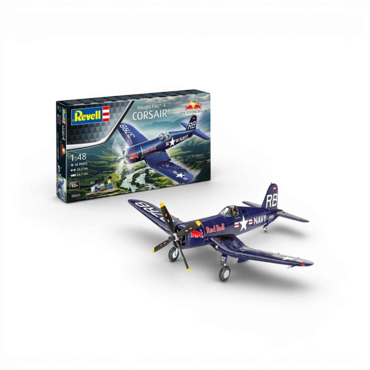Maquette Vought F4U4 Corsair (1/48 – 46 pièces)