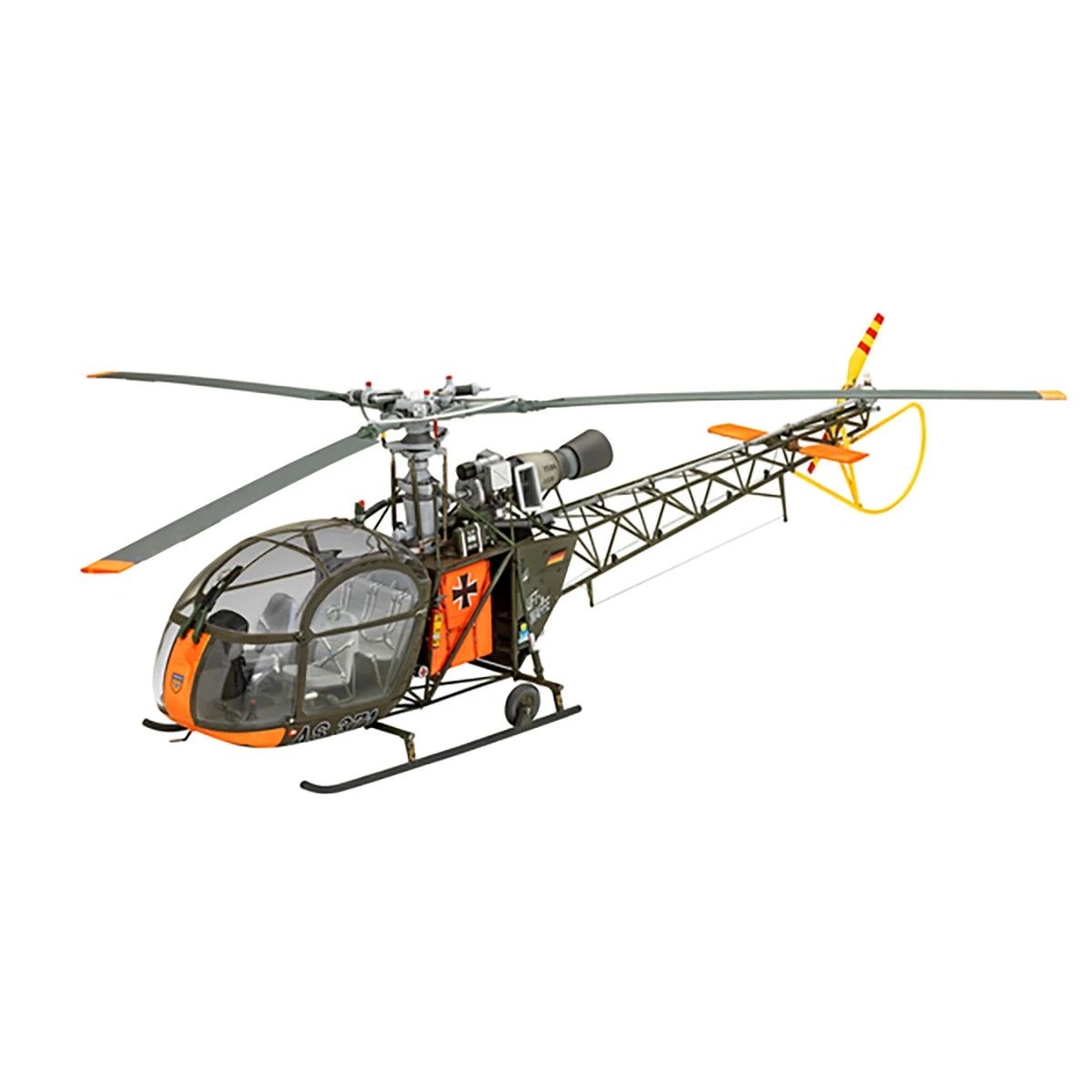 Maquette Alouette II (1/32 – 112 pièces)