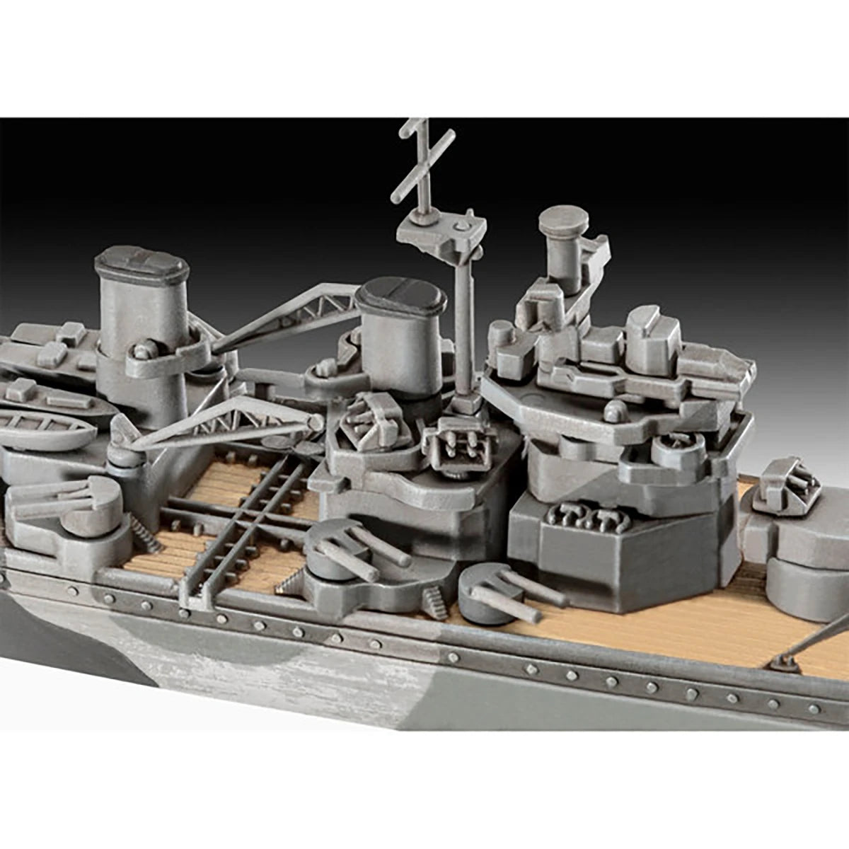 Maquette HMS Duke of York (1/2000 – 45 pièces)