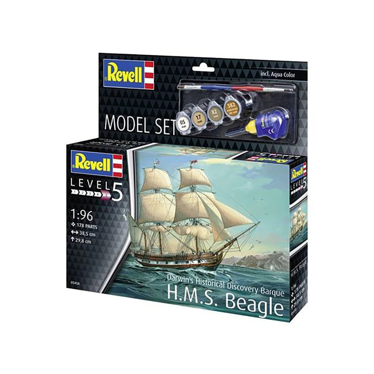 Maquette HMS Beagle (1/96 – 178 pièces)