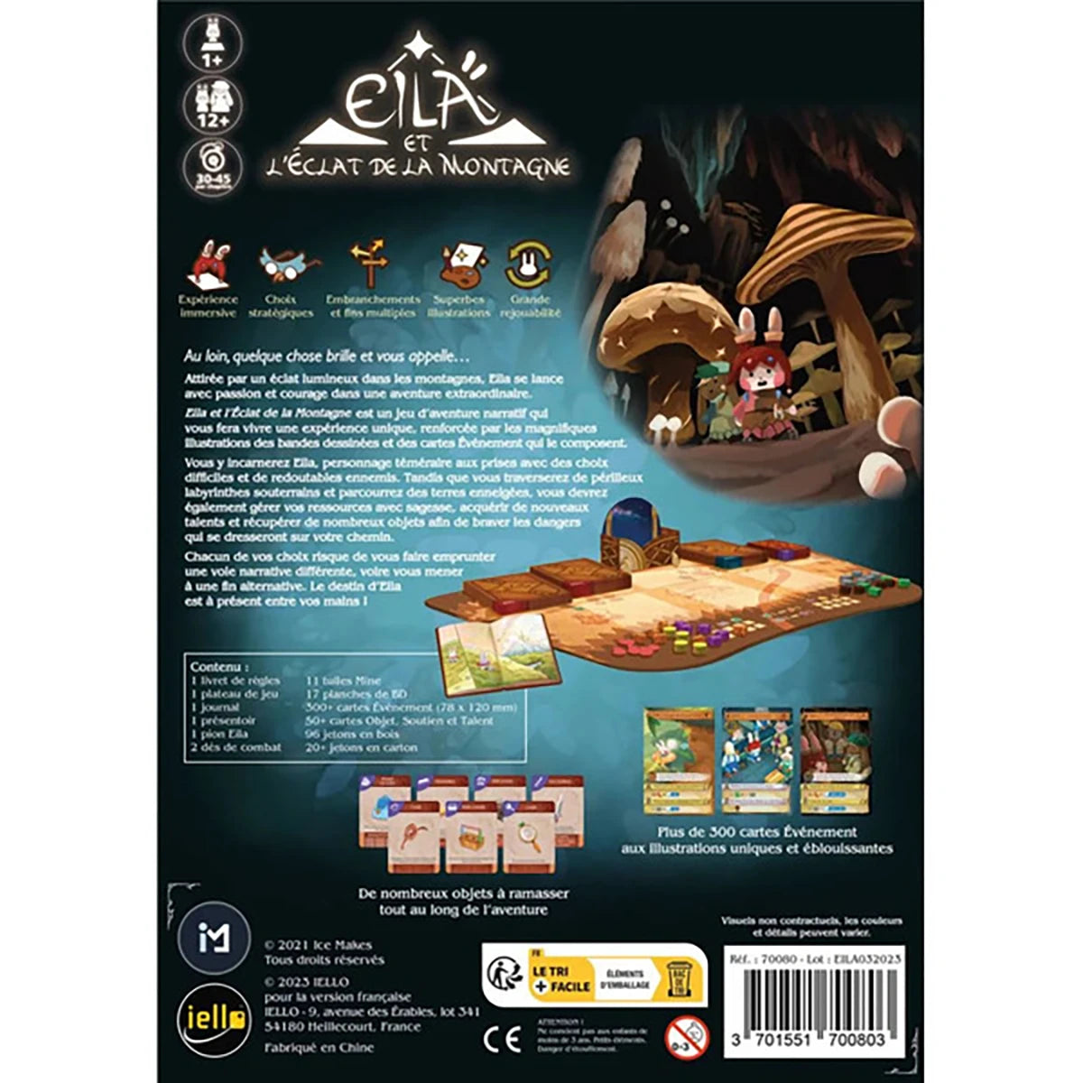 Eila et l'Éclat de la Montagne – Jeu narratif aventure et stratégie