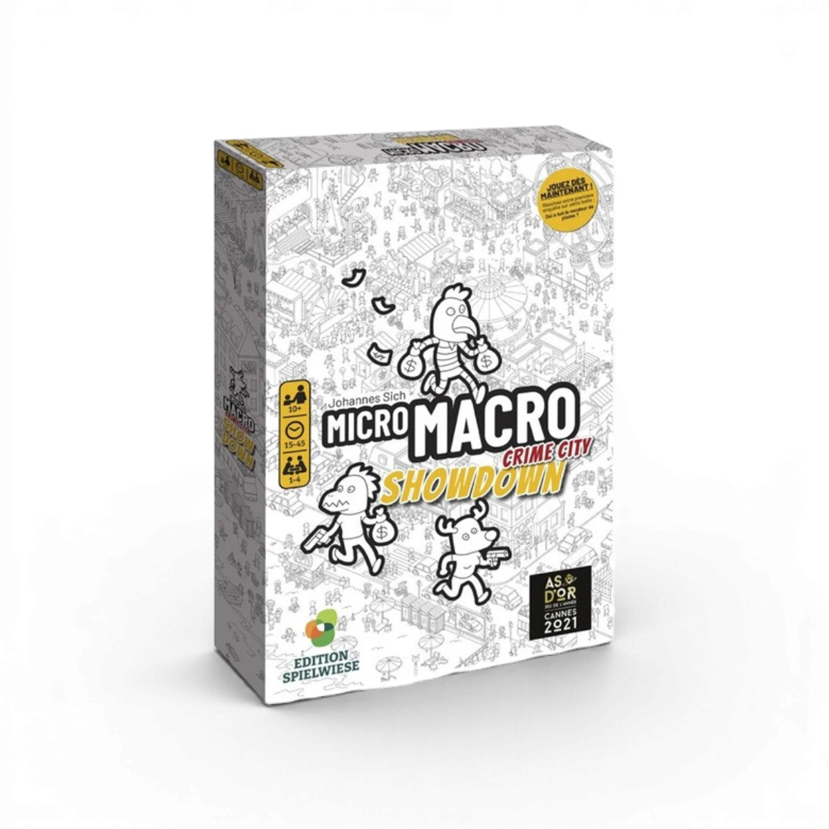 MicroMacro Crime City Showdown – Jeu d’enquête observation et déduction