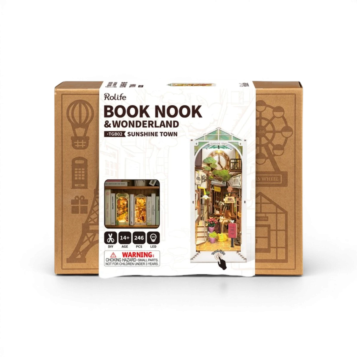 Sunshine Town – Book Nook (246 pièces)
