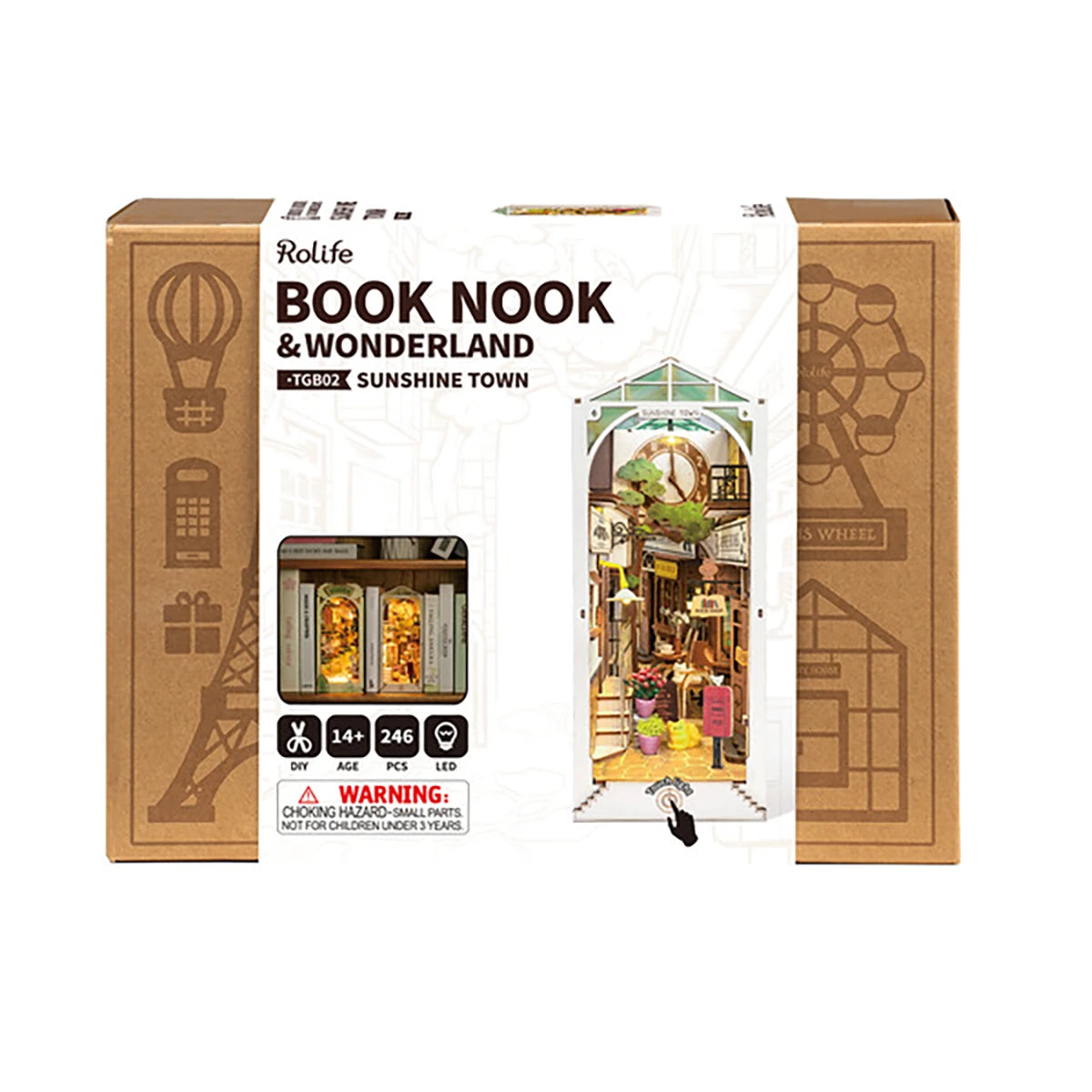 Sunshine Town – Book Nook (246 pièces)
