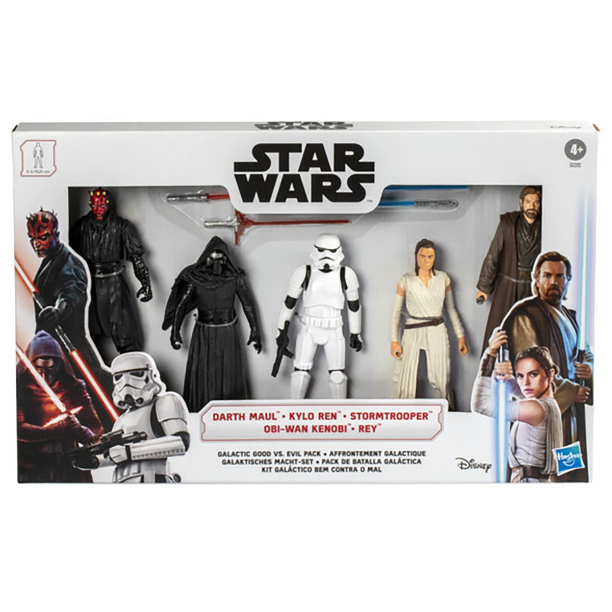 Pack 5 Figurines Affrontement Galactique – Star Wars