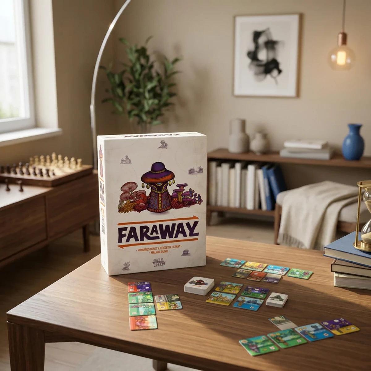 Faraway – Jeu de cartes stratégie et réflexion
