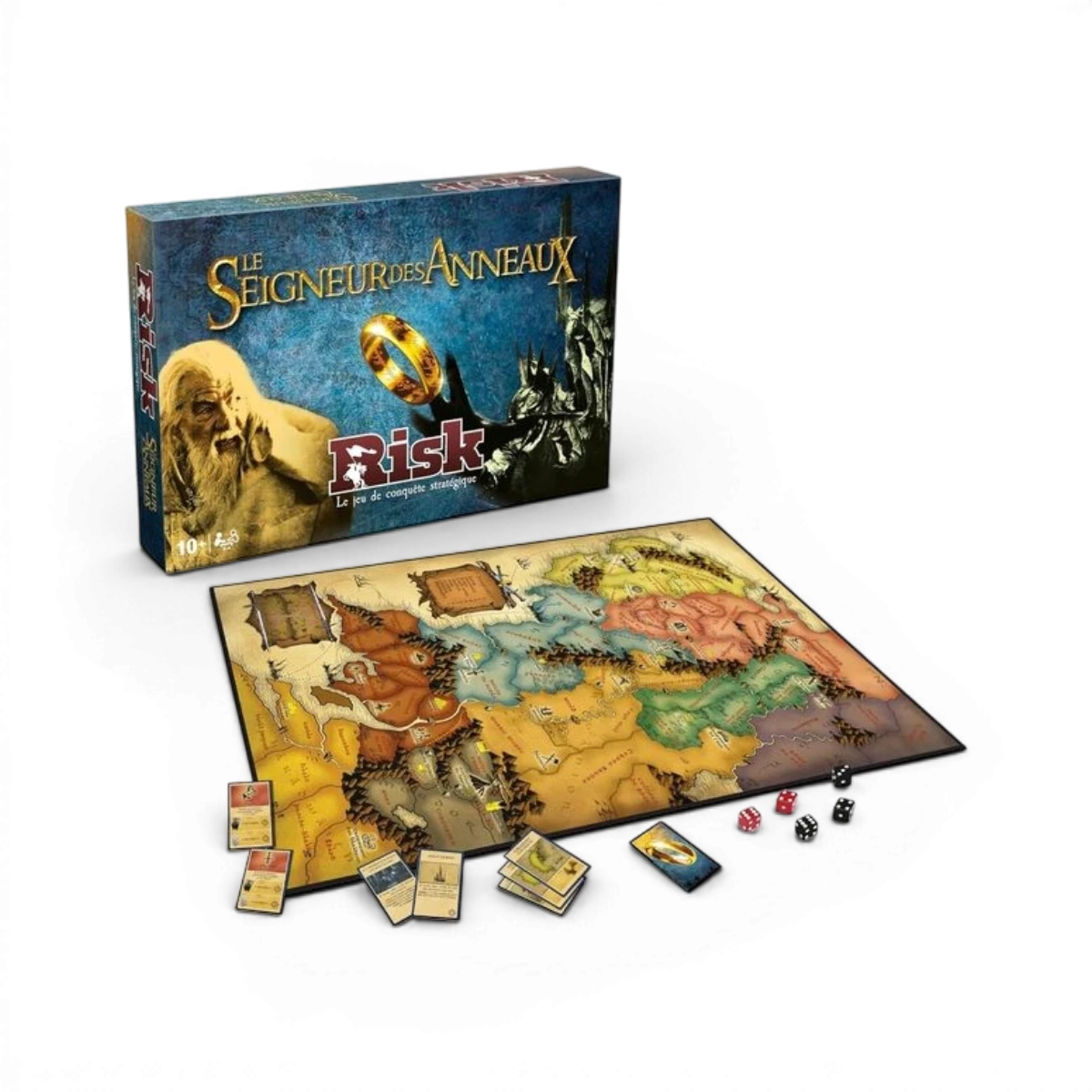 Risk Seigneur des Anneaux – Jeu de stratégie conquête et guerre