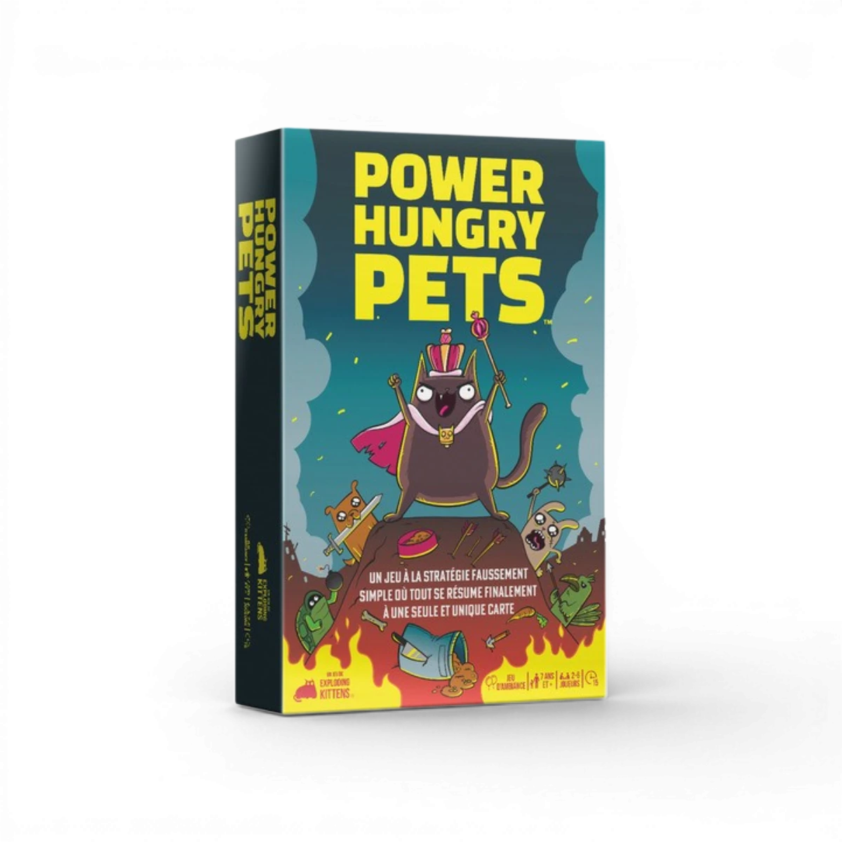 Power Hungry Pets – Jeu de cartes stratégie et bluff