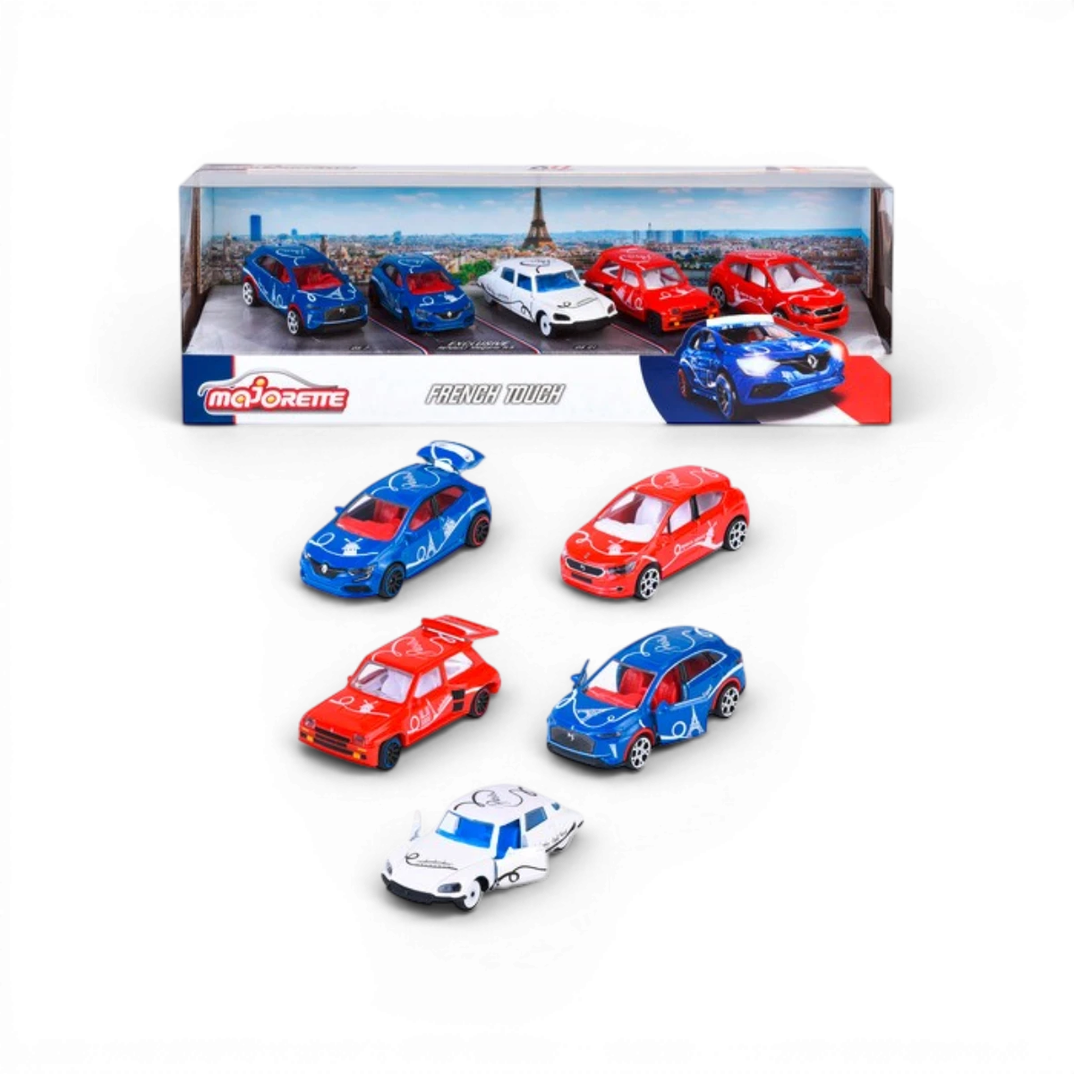 Coffret 5 voitures Frenchtouch 1:64 – Majorette