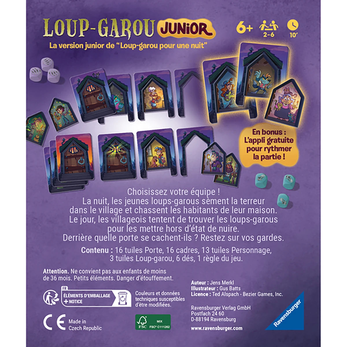 Loup-Garou Junior – Jeu d’ambiance bluff et suspense