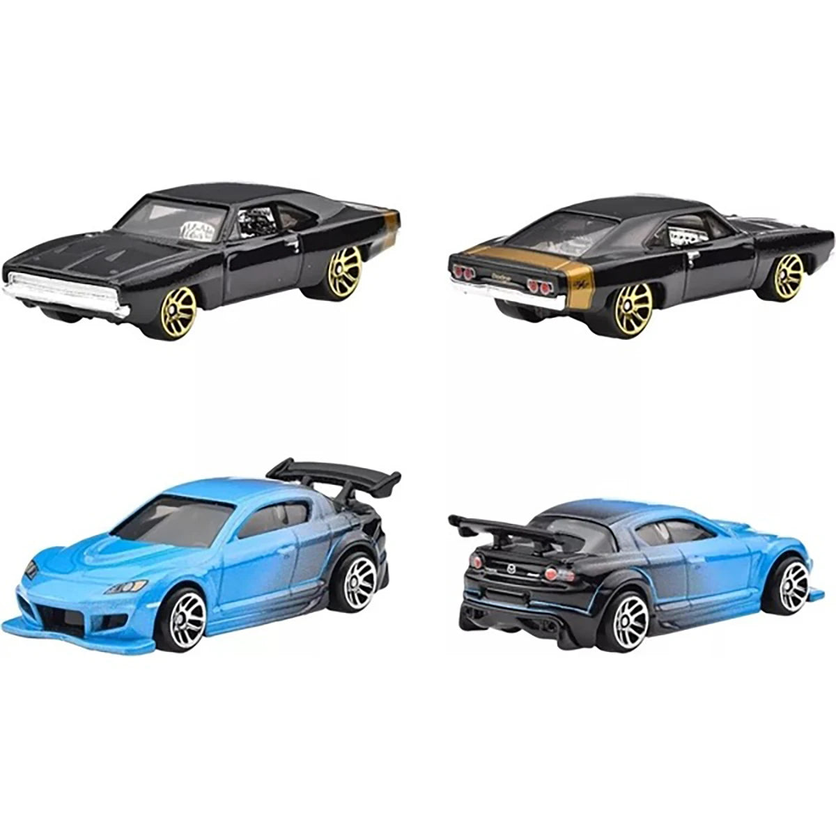 Coffret 10 voitures Fast & Furious 1:64 – Hot Wheels
