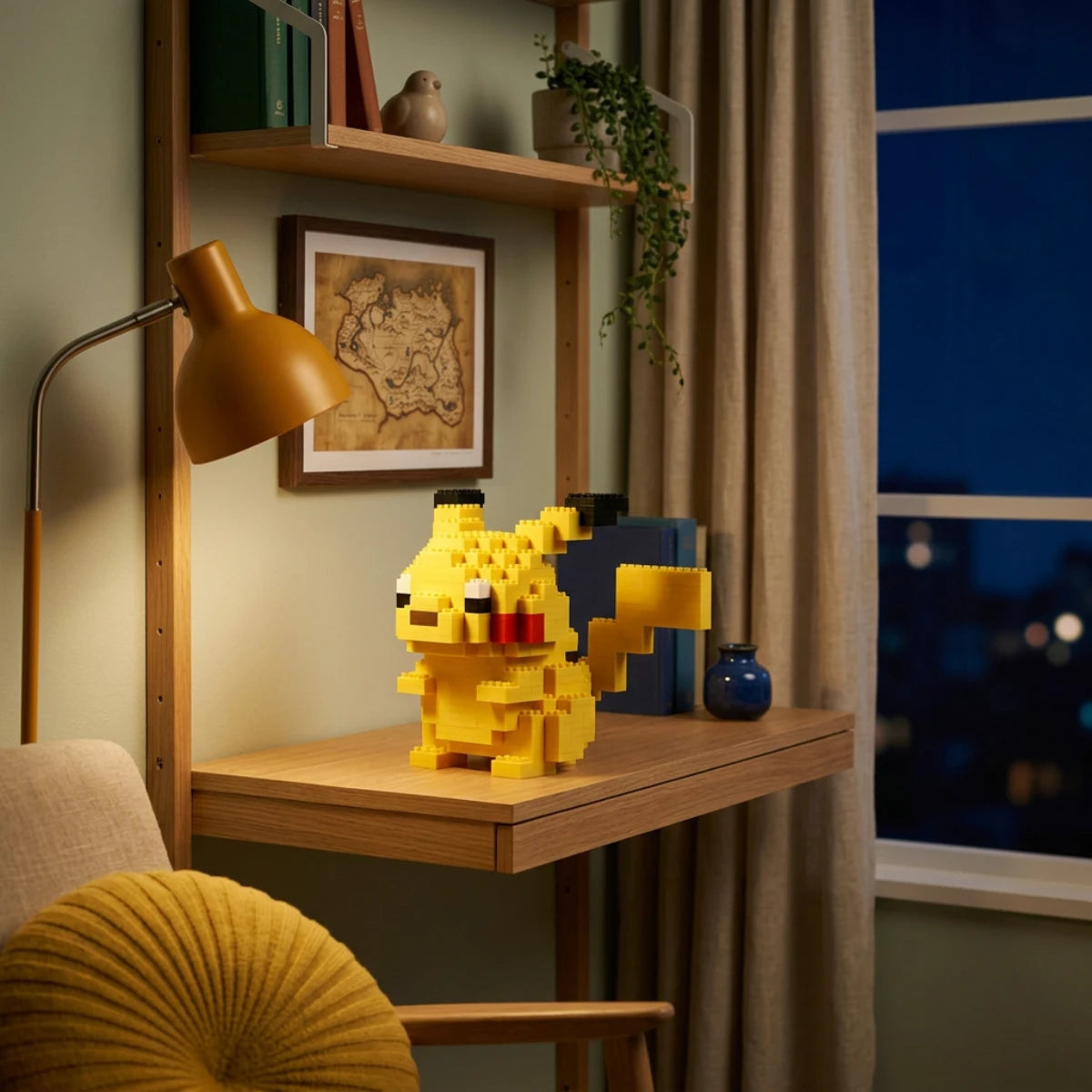 Nanoblock Pikachu Deluxe Pokémon