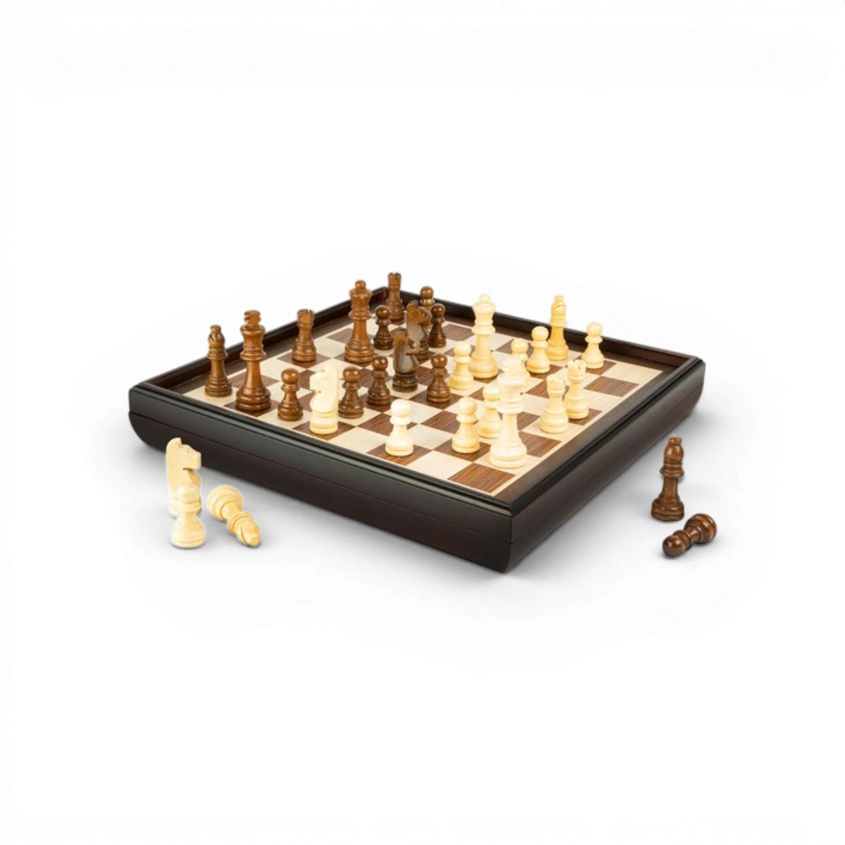 Jeu d’Échecs Bois – Jeu de réflexion stratégie et classique