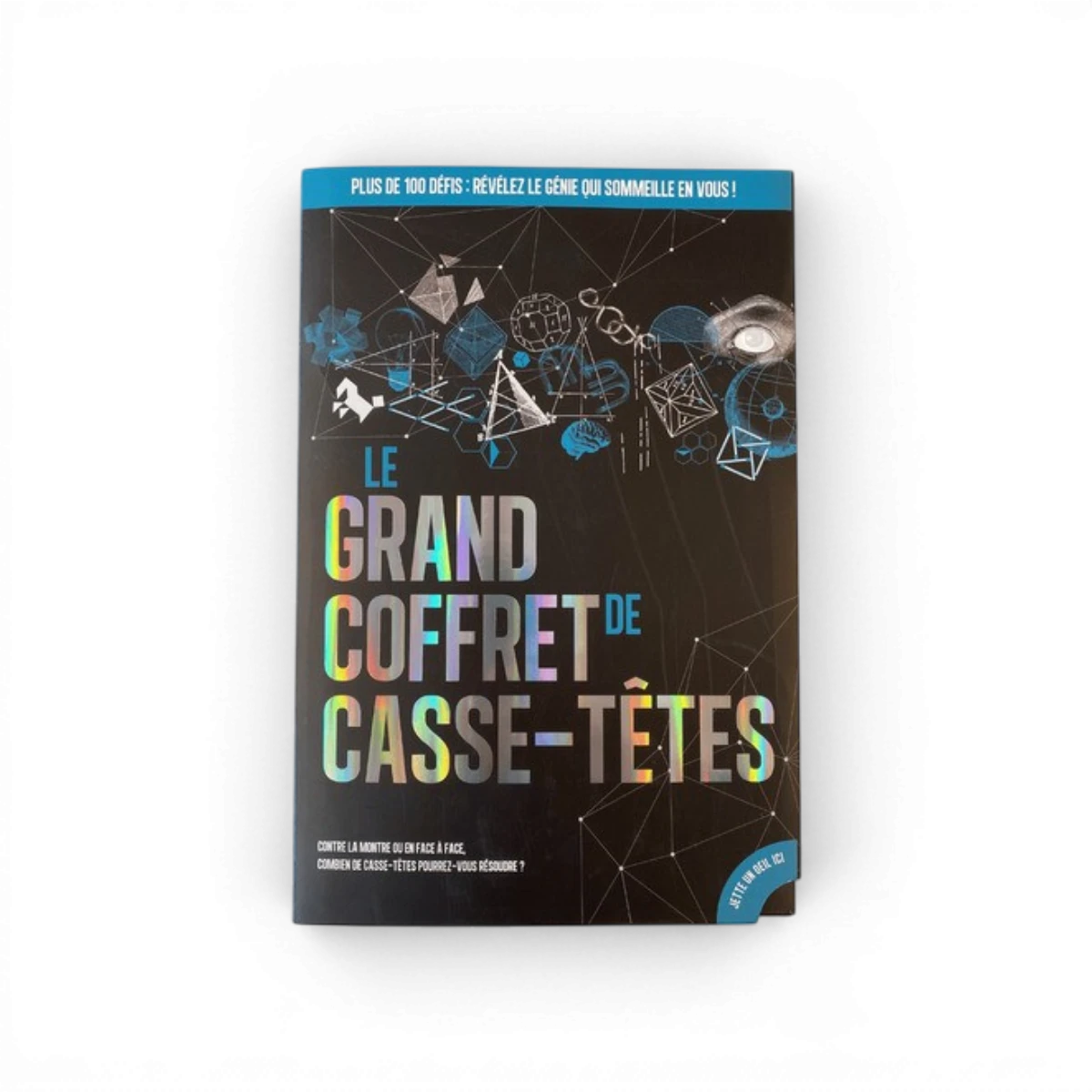Coffret 100 défis casse-têtes – Casse-têtes logique et réflexion