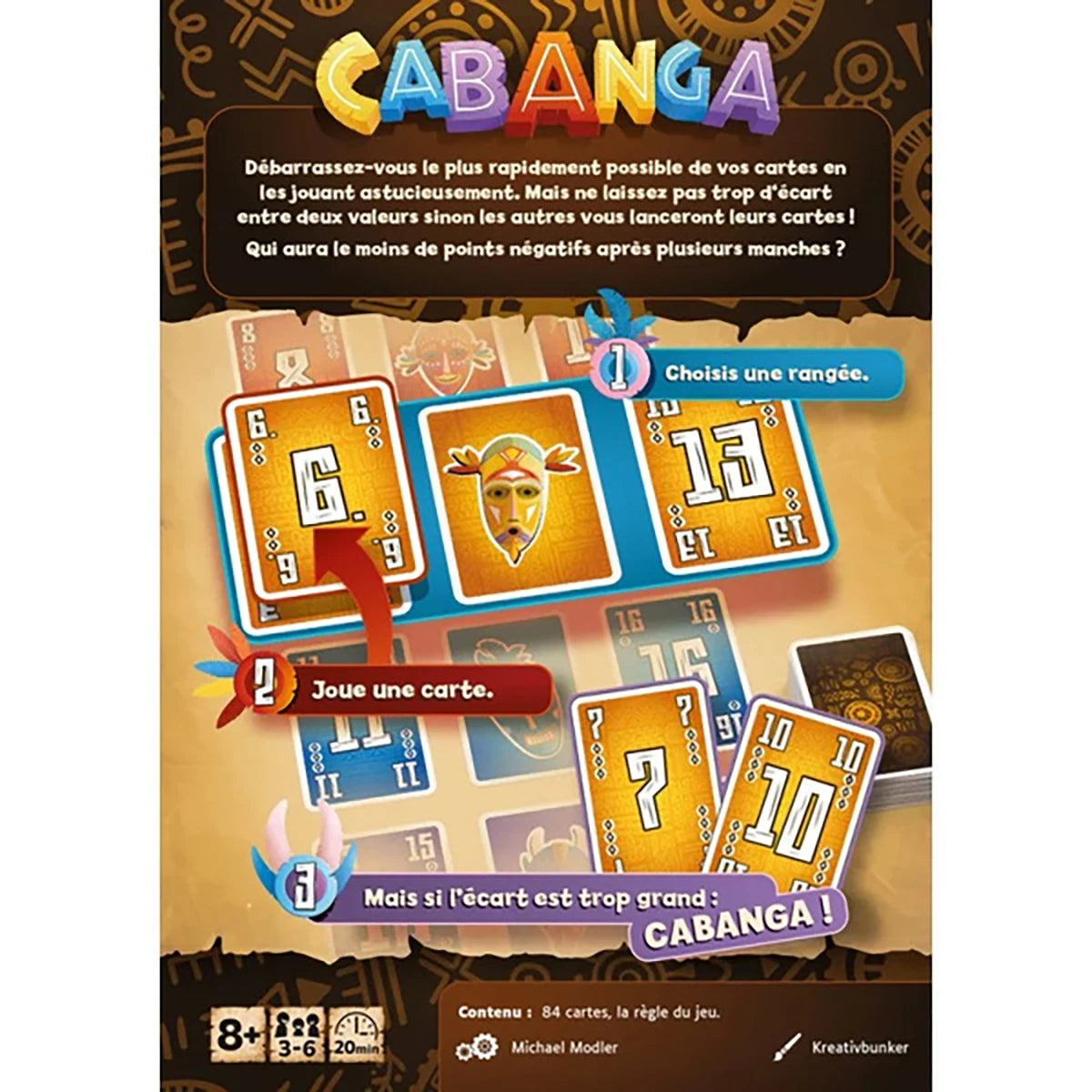 Cabanga – Jeu de cartes stratégie et interaction