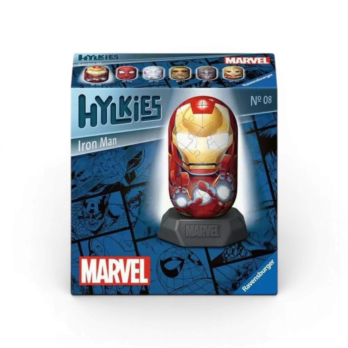 Puzzle 3D Iron Man 54 pièces – Marvel Hylkies