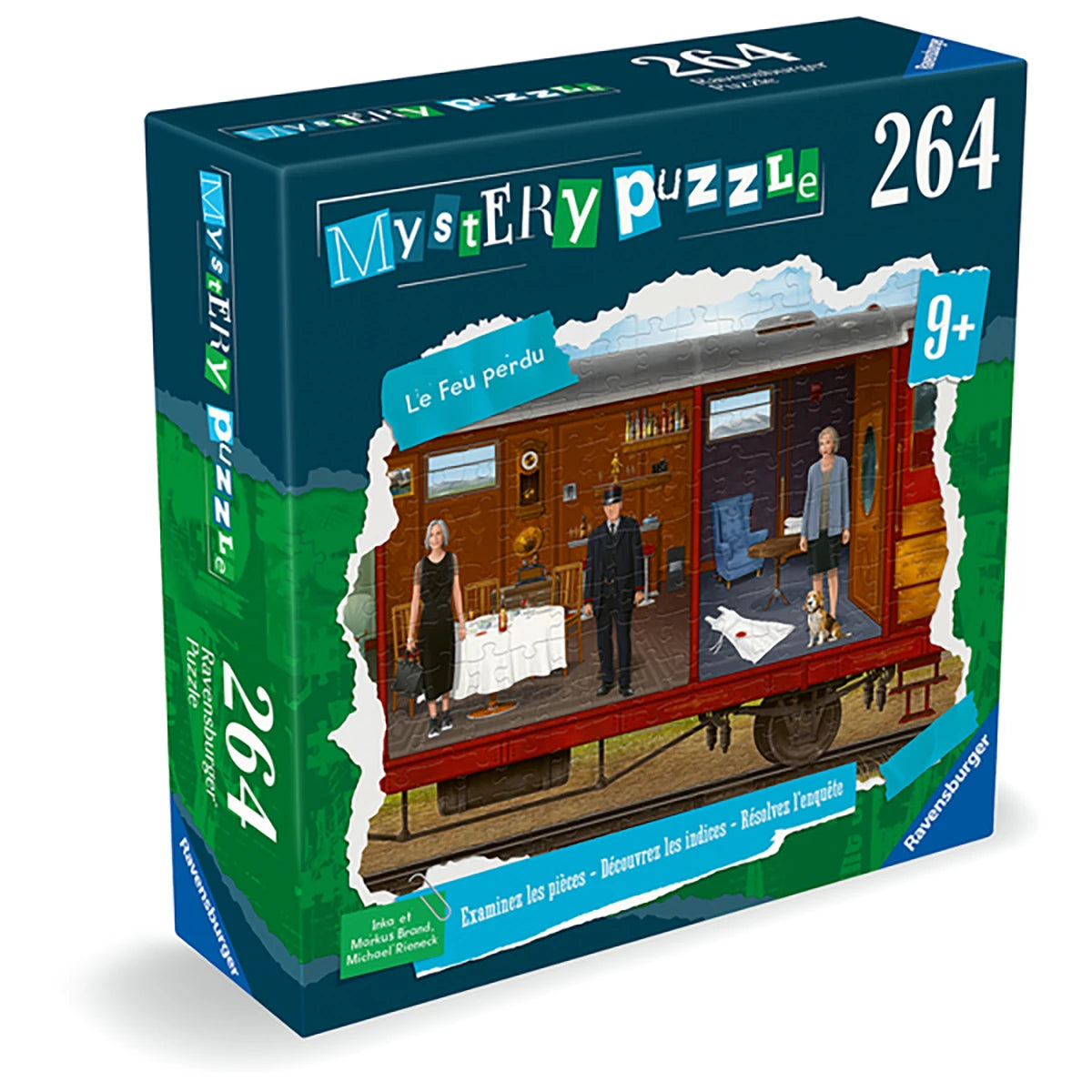 Mystery Puzzle Vol du feu du Bengale 264 pièces – Ravensburger