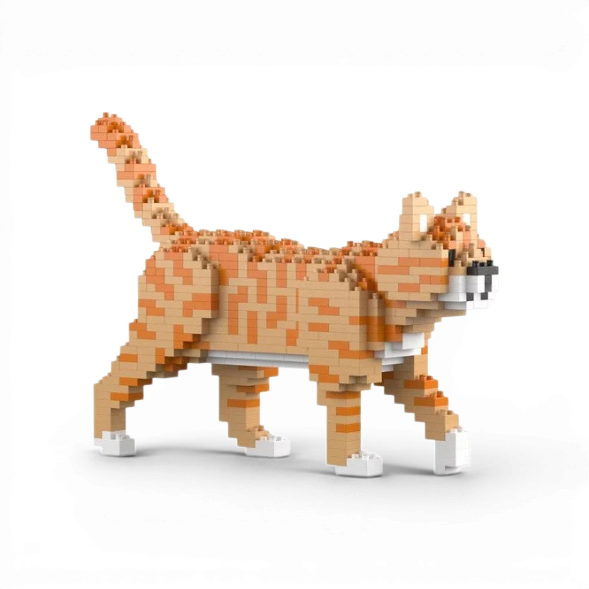 Chat Roux 25 cm – Jeu de construction – JEKCA