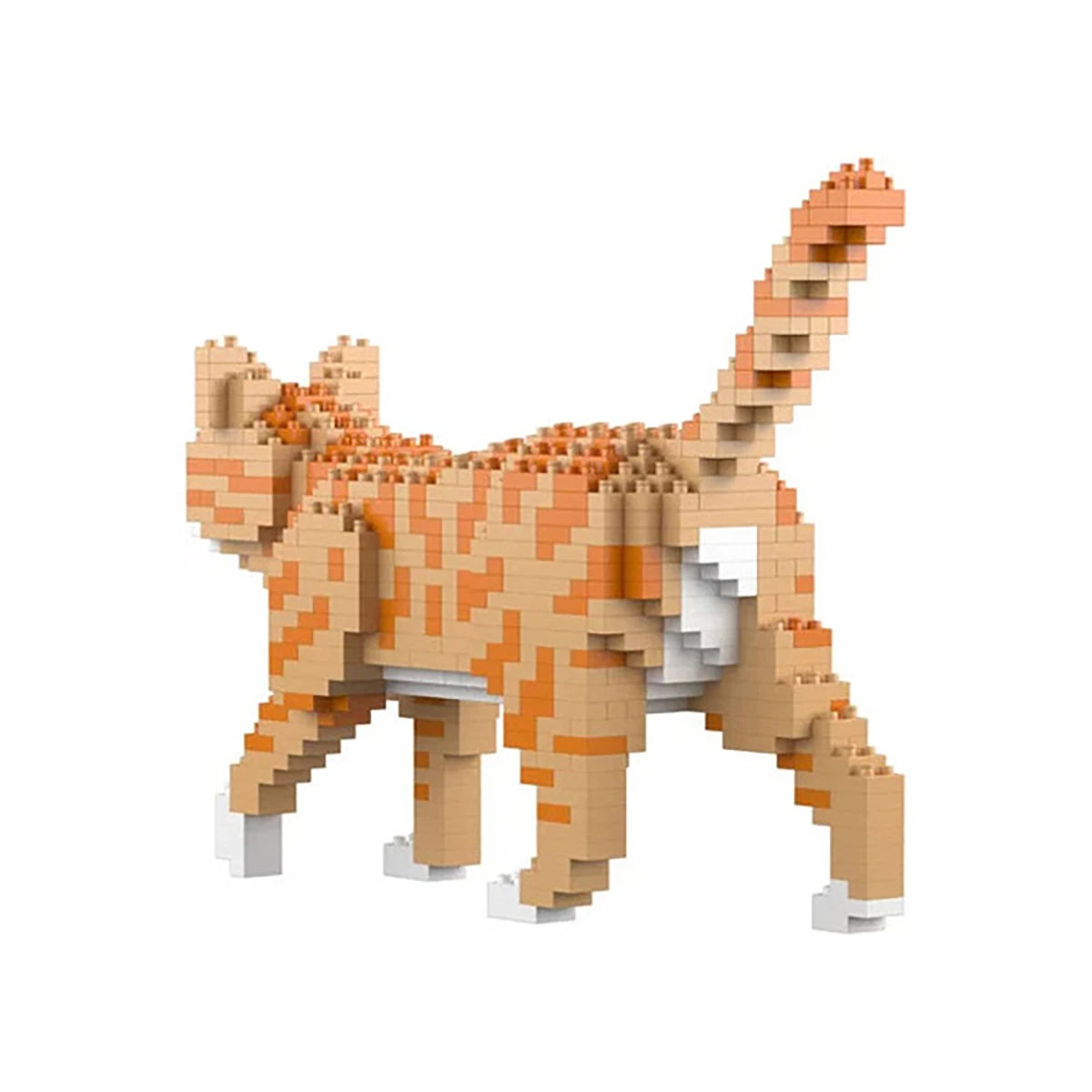 Chat Roux 25 cm – Jeu de construction – JEKCA