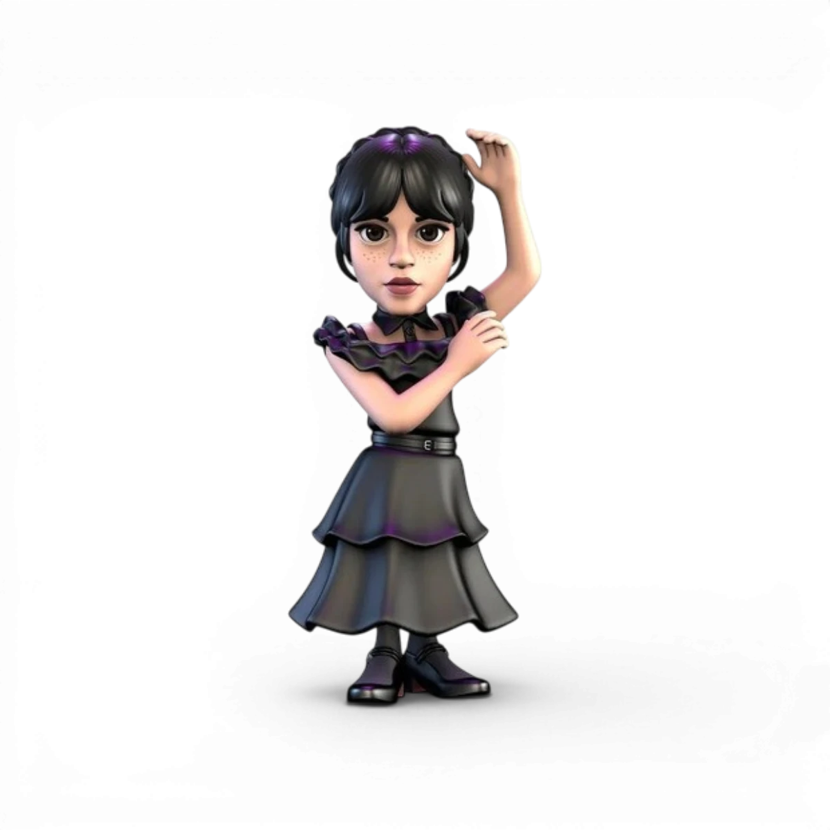 Figurine Minix Mercredi Addams en robe de bal 12cm #127