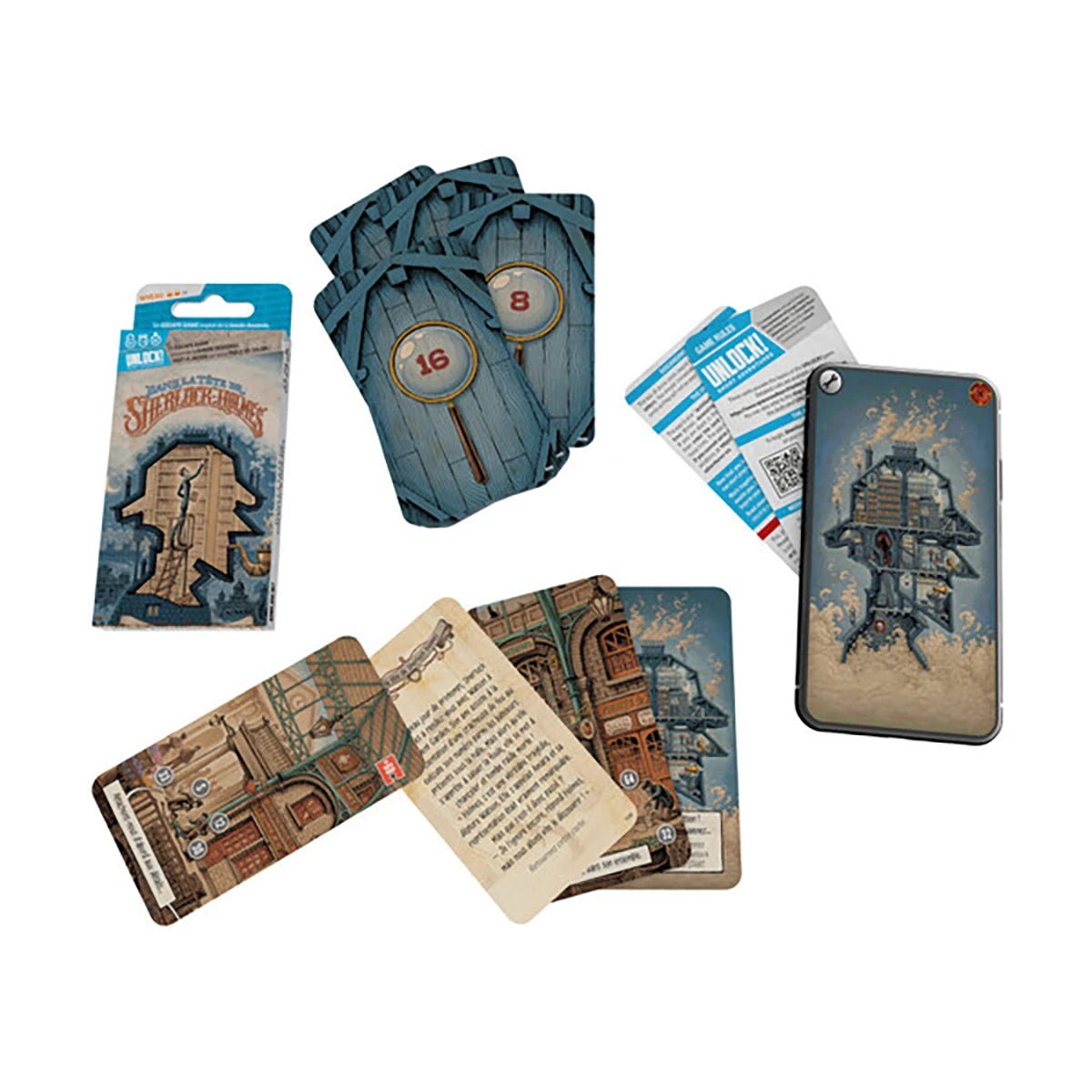 Unlock Sherlock Holmes – Jeu d’enquête et réflexion