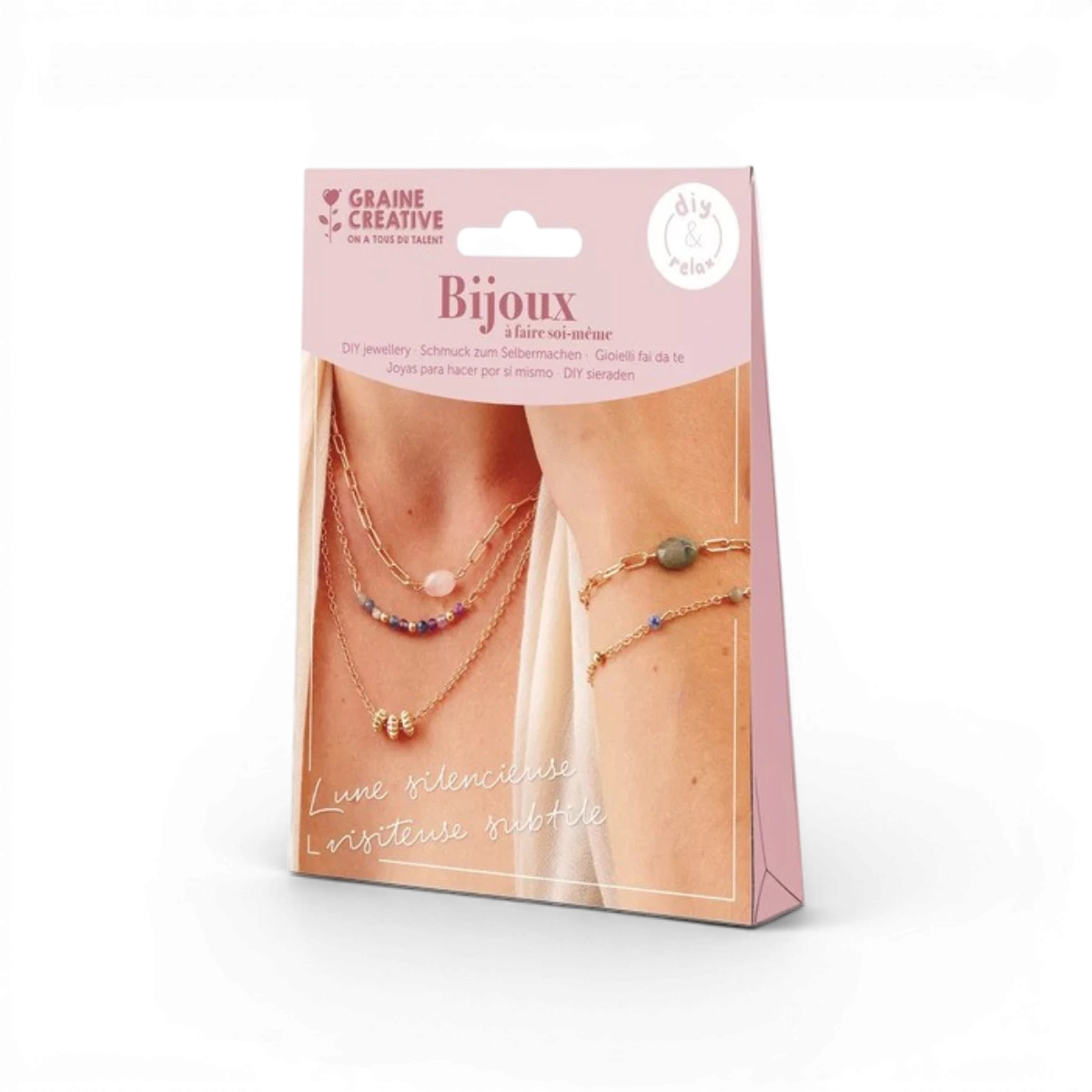 Pierres Lithothérapie – DIY & Relax – Kit bijoux DIY