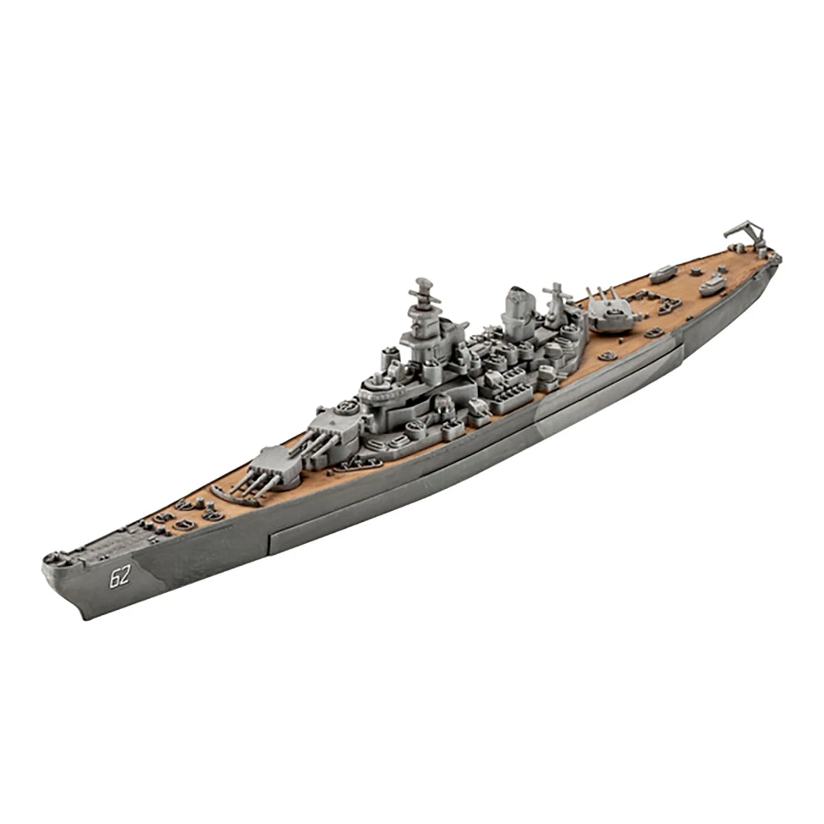 Maquette USS New Jersey (1/1200 – 45 pièces)