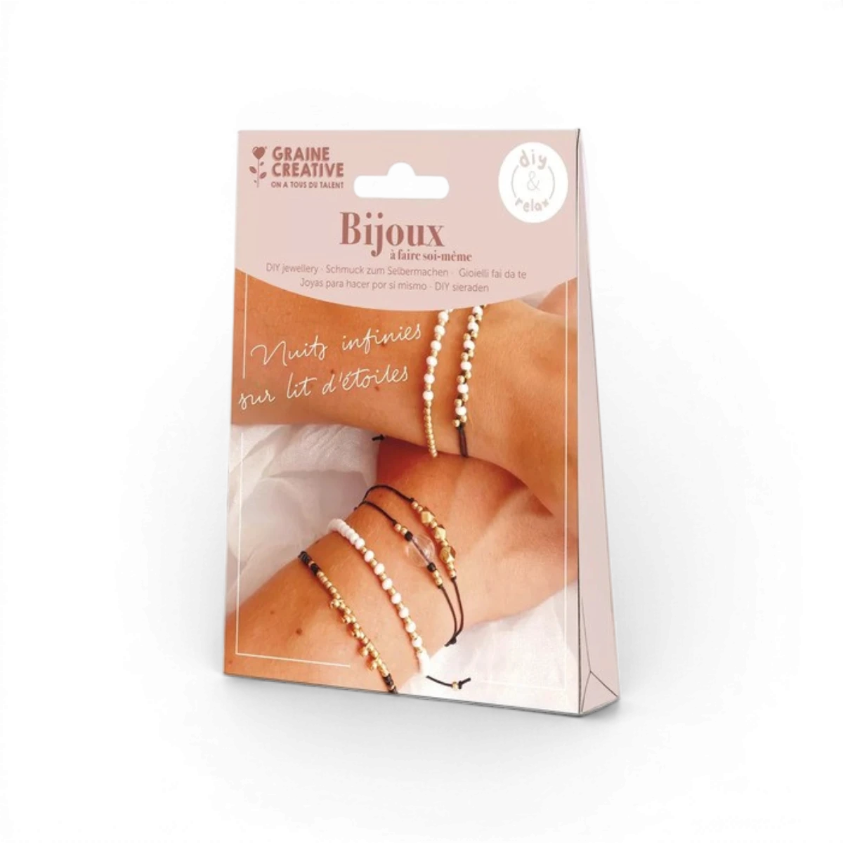 Or et Noir – DIY & Relax – Kit bijoux DIY