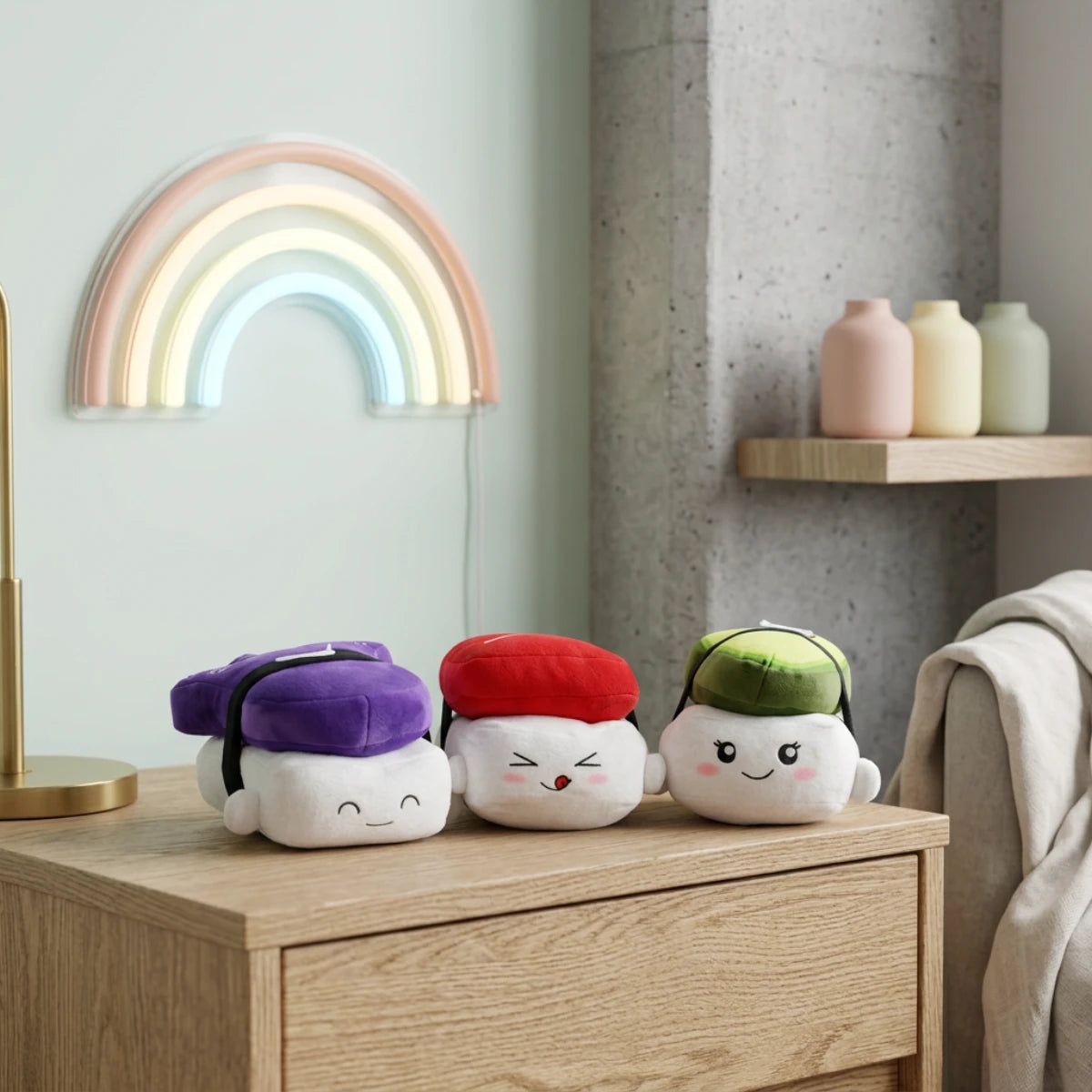 Peluche Sushi 20cm (modèle aléatoire)