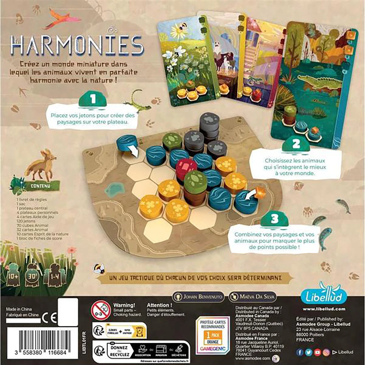 Harmonies – Jeu de stratégie et réflexion