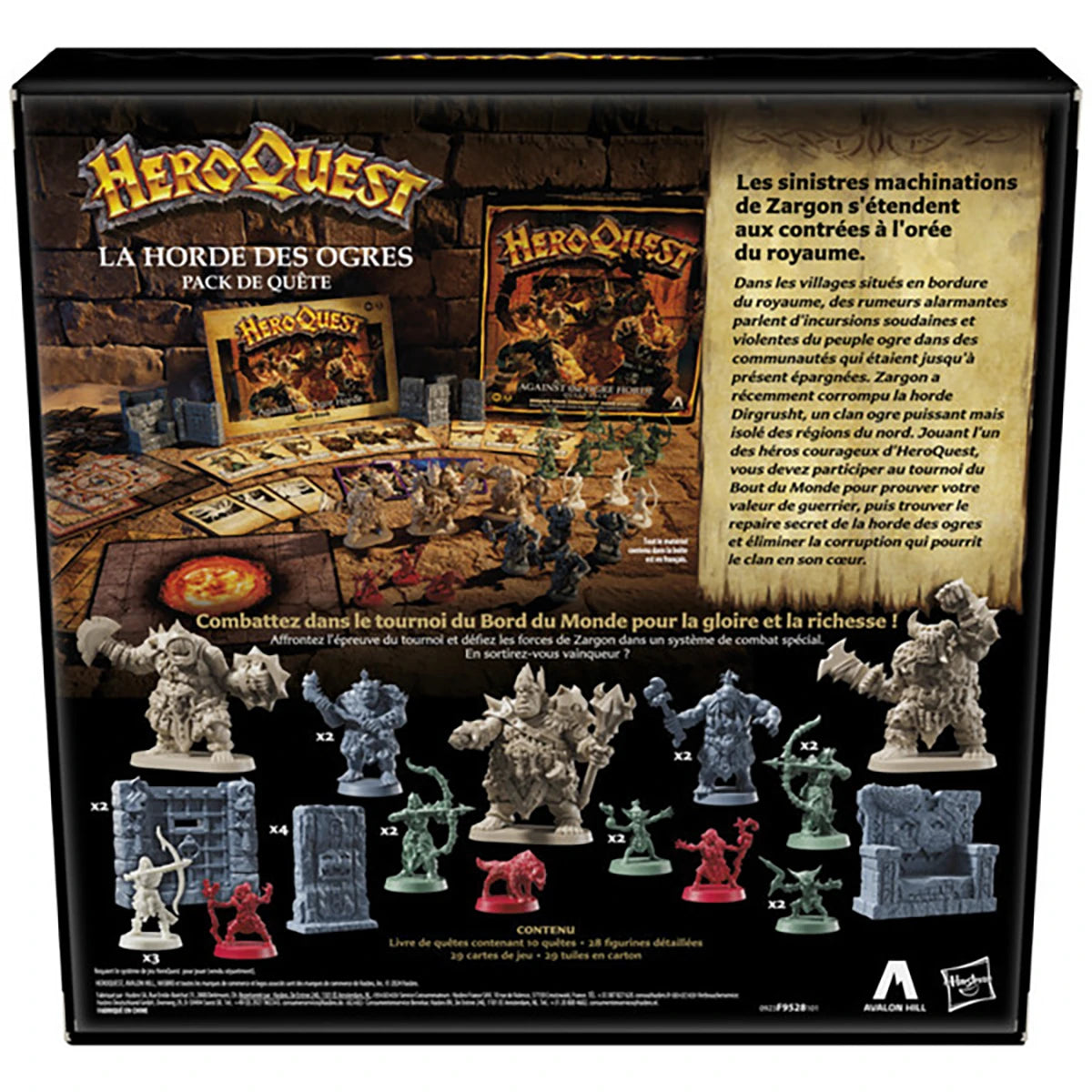 HeroQuest Horde des Ogres – Extension aventure et combat