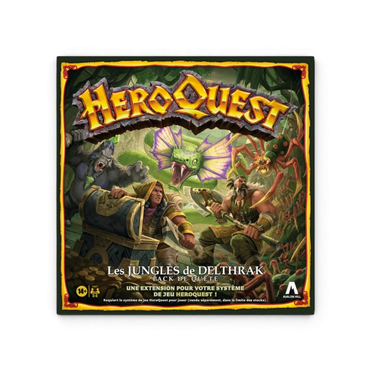 HeroQuest Jungles de Delthrak – Extension aventure et exploration