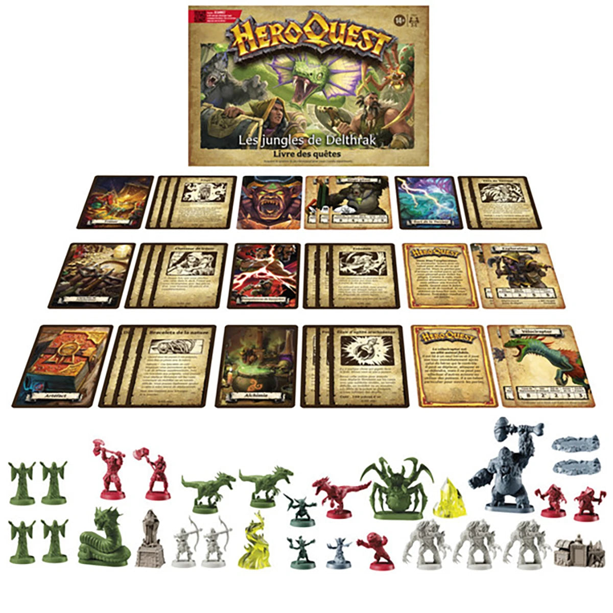 HeroQuest Jungles de Delthrak – Extension aventure et exploration