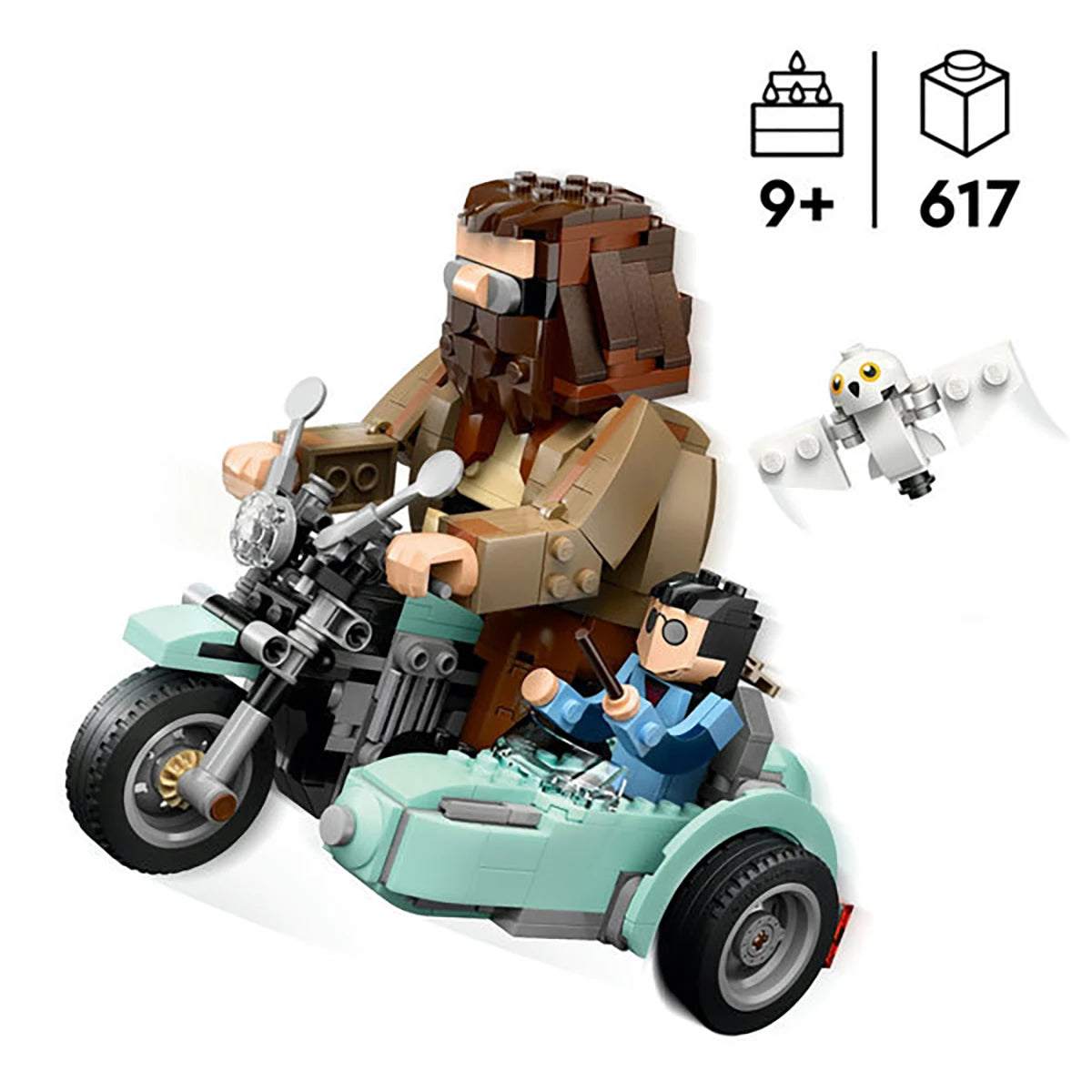 76443 - La balade en moto de Hagrid et Harry - LEGO® Harry Potter™