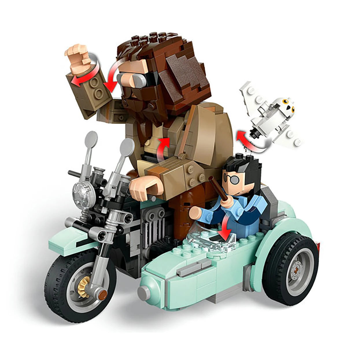 76443 - La balade en moto de Hagrid et Harry - LEGO® Harry Potter™